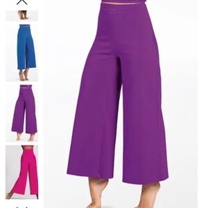 Weissman Purple Wide-Leg Dance Pants